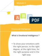 OB 1 - Module 3 - Emotional Intelligence