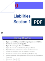 Chapter 10 Liabilities