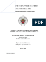 Una Nueva Mirada a La Educación Artística Desde El Paradigma Del Desarollo Humano