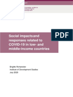 Emerging Issues Report - Covid-19 and Social Development - FINAL - 24.9.2020 Edits