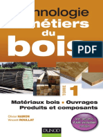 Technologie Des Metiers Du Bois - Tome 1