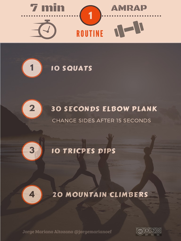 Quick Home Workout Routines | PDF