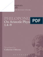 (Ancient Commentators on Aristotle) Aristotle._ Osborne, Catherine_ Philoponus, John - Philoponus on Aristotle Physics 1.4-9-Bloomsbury Academic_Bristol Classical Press_Duckworth (2009)