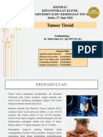 Tumor Tiroid Dr. Sekti Joko, Sp. THT-KL