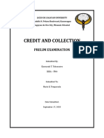 CTT CreditCollection Prelim Exam