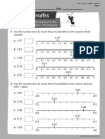 Decimals Rounding To 2dp, 1dp