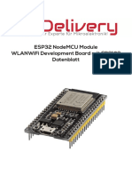 ESP - 32 NodeMCU Developmentboard Datenblatt AZ-Delivery Vertriebs GmbH 10f68f6c-A9bb-49c6-A825-07979441739f