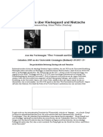 Karl Jaspers Über Kierkegaard Und Nietzsche by Nietzsche Friedrich Wilhelm