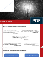 Group Assignment 3 - Pricing Strategies
