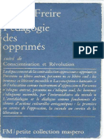Paulo Freire - Pédagogie Des Opprimés