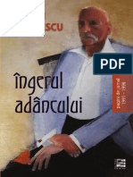 Eugen Dorcescu, ÎNGERUL ADÂNCULUI. Pagini de jurnal (1991 - 1998), Ediție critică de Mirela-Ioana Dorcescu, Editura Mirton, Timișoara, 2020.