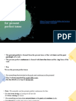 Irregular verbs: Past participle for present perfect tense