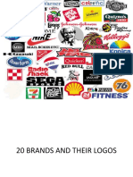 20 Brands and Their Logos
