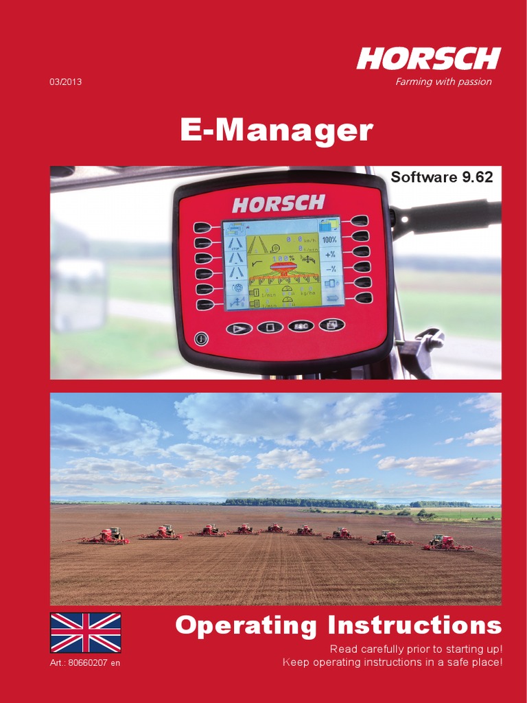 Manual Horsch Pdf Electrical Connector Computer Terminal