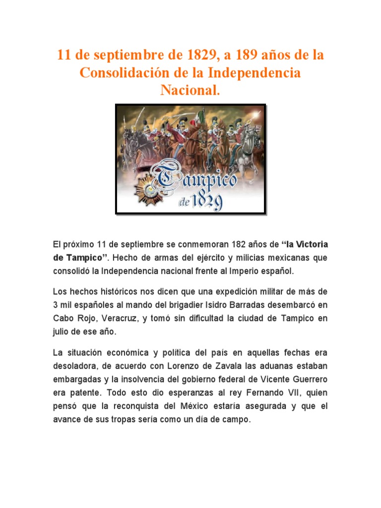 Batalla de Tampico PDF México España