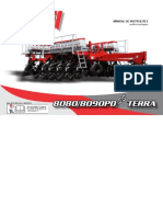 Manual de instruções 8080/8090PD Plantadora de plantio direto transportável Terra