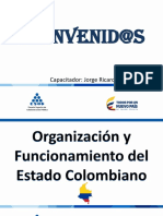 Organización y Funcionamiento Del Estado Colombiano Jorge Ricardo Murcia Morales