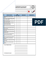 Inspección preoperacional martillo neumático