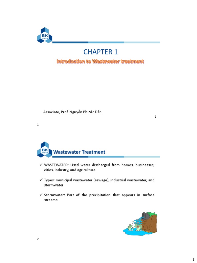 Wastewater Treatment Overview and Systems | PDF | Sewage Treatment ...