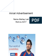 Aircel Advertisement