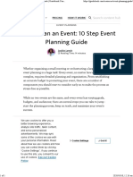 How To Plan An Event - 10 Step Event Planning Guide - Guidebook Content Hub