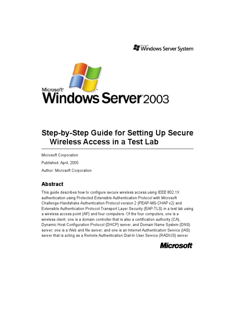 Step-By-Step Guide For Setting Up Radius Server and Secure Your ...