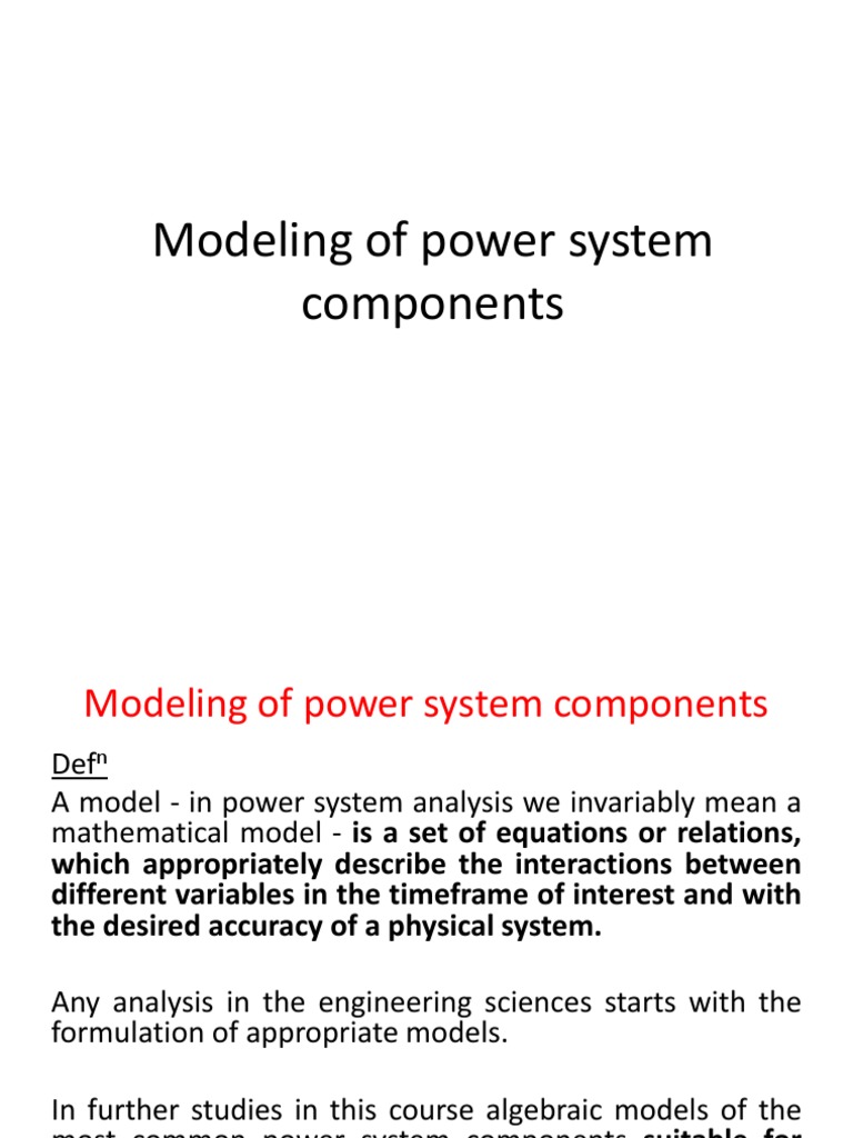 2 - Modeling STV | PDF | Transmission Line | Electric Power Transmission