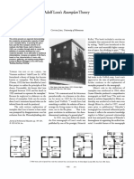 Loos's Raumplan Theory