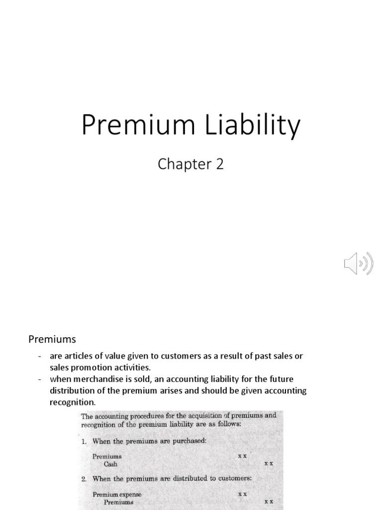 Understanding Premium Liabilities and Rewards | PDF | Business ...