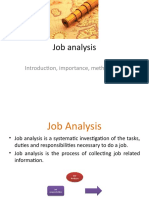 Job Analysis: Introduction, Importance, Methods Etc