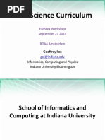 Indiana University Curriculum