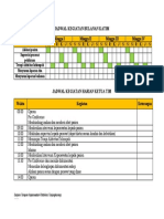 Jadwal Bulanan Katim