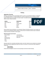 Winding Application Overview: Industry Winder Name Roll Name