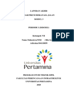 Laporan Praktikum Rekayasa Jalan-Kekuatan Agregat Terhadap Tumbukan