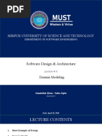 Mirpur University of Science and Technology: Department of Software Engineering