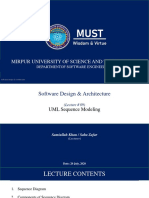 Mirpur University of Science and Technology: Departmentof Software Engineering