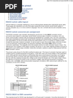 RS232 Serial Cable Pinout 1