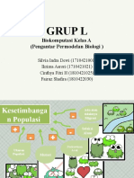 GRUP L - Biokomputasi A - Pengantar Permodelan Biologi