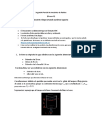 Segundo Parcial de Mecánica de Fluidos (Grupo E)