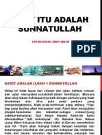 Bagi 3 SAKIT ITU ADALAH SUNNATULLAH