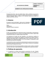 Procedimientos de Operacion Estandar