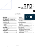 Rear Final Drive: Section