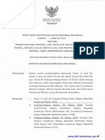 PMK 4 PMK 03 2021 Pembayaran Bea Meterai Ciri Umum & Ciri Khusus Meterai Tempel Meterai dalam Bentuk Lain Penentuan Keabsahan Meterai serta Pemetaraian Kemudian