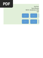 East West University Dept of Business Administration MIS101: Introduction To Management Information Systems Lab Class