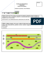 Prueba Matemáticas Sobre Medición