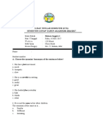 Ujian Tengah Semester (Uts) Semester Genap Tahun Akademik 2016/2017 Bahasa Inggris 1