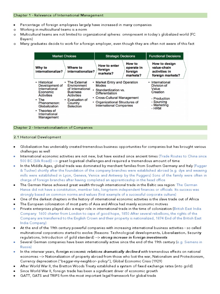 International Management Insights and Trends | PDF | Franchising ...