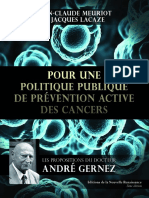 Pour Une Politique Publique de Prã©vention Active Des Cancers Les Propositions Du Docteur AndrÃ© Gernez by Jean-Claude Meuriot, Jacques Lacaze