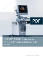 ACUSON X300™ Ultrasound System, Premium Edition (PE)