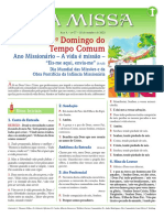 A Missa - Ano a - Nº 57 - 29º Domingo Do Tempo Comum - 18.10.20